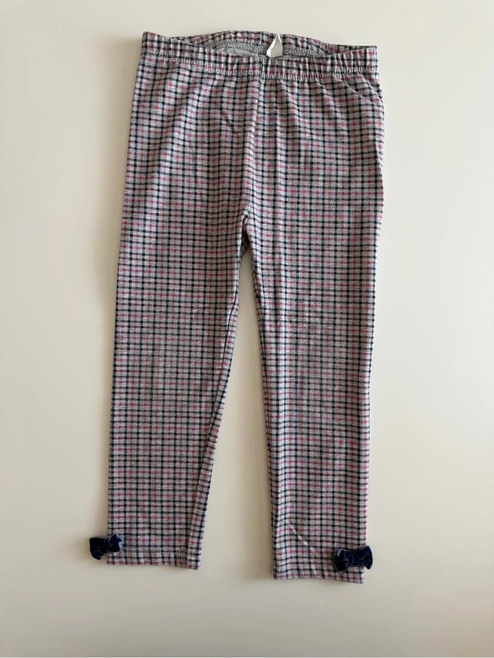 Macy's First Impressions 3T Plaid, Bows, Dog 